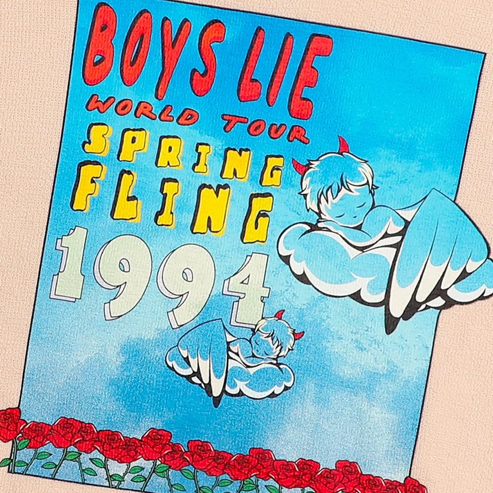 Boys Lie WORLD TOUR ZIP-UP HOODIE
